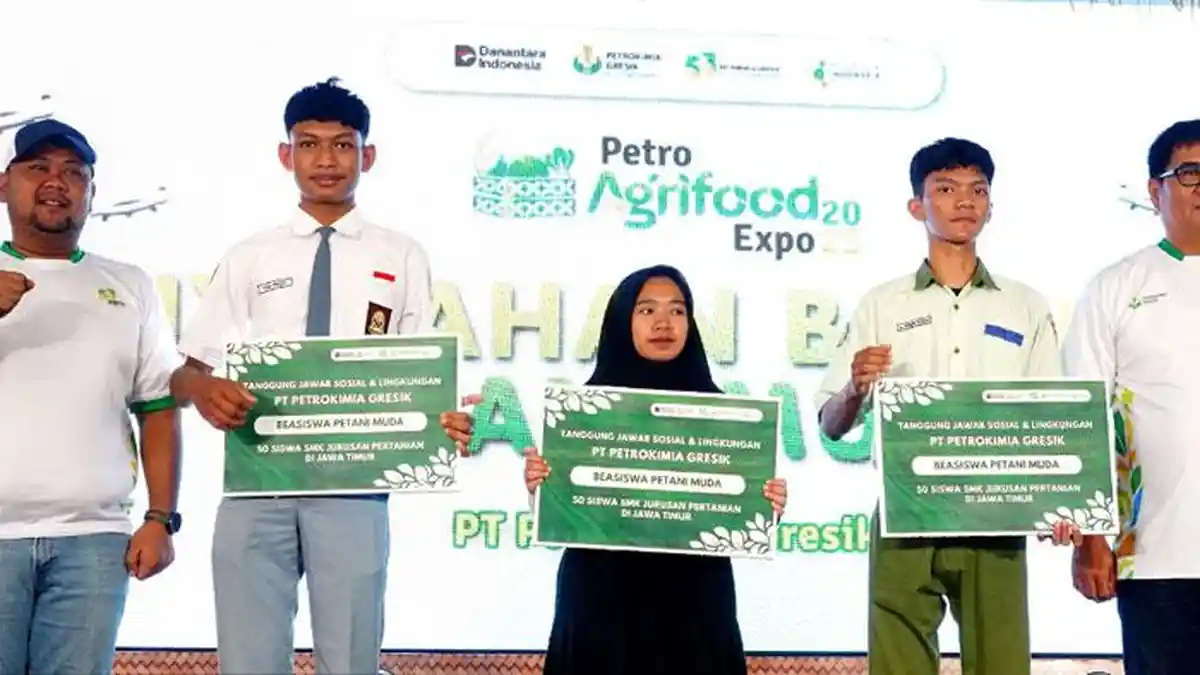 Buka Beasiswa Petani Muda 2026, Petrokimia Gresik Siapkan 50 Agripreneur dari SMK Pertanian di Jatim