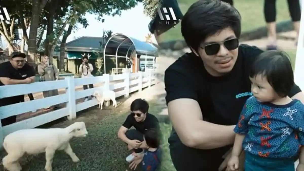 Awalnya Tersenyum, Atta Halilintar Langsung Panik Lihat Ameena Nyaris Diseruduk Domba