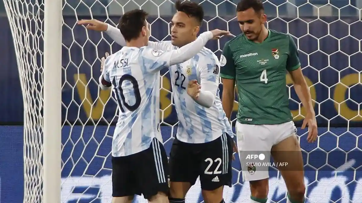VIDEO 4 Gol yang Dicetak Argentina Pada Saat Taklukkan Bolivia, Messi Cetak Dua Gol dan Satu Asis
