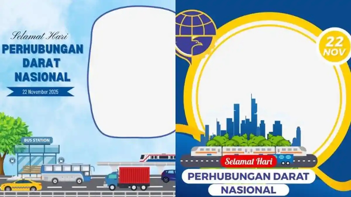 Link Twibbon Hari Perhubungan Darat Nasional 22 November 2025, Cocok Jadi Foto Profil