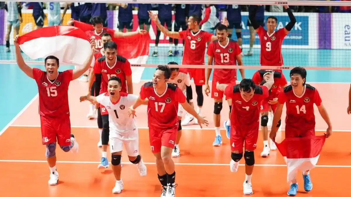 Live Streaming Voli AVC Challenge Cup 2023: Indonesia vs Sri Lanka, Pantau Hasil Rivan Cs di Sini