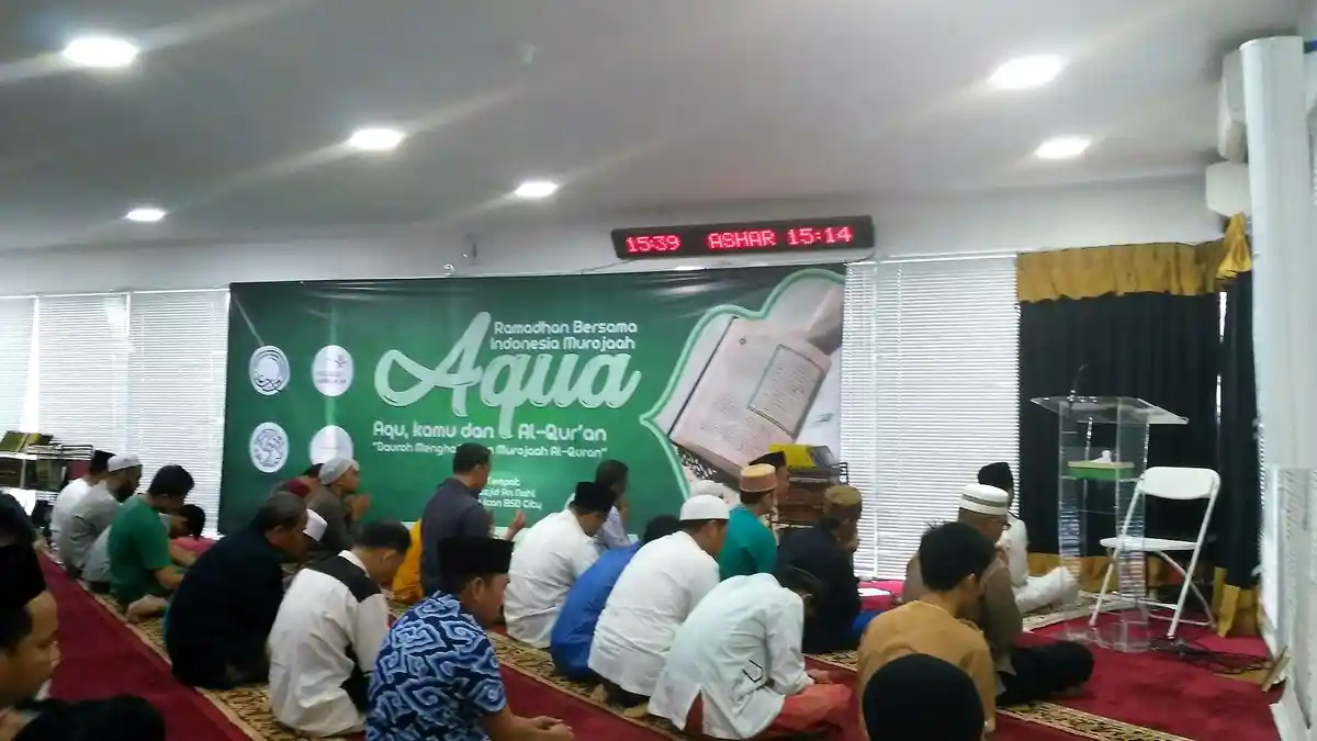 Itikaf Full Time Full Service di Masjid An-Nahl Kabupaten Tangerang