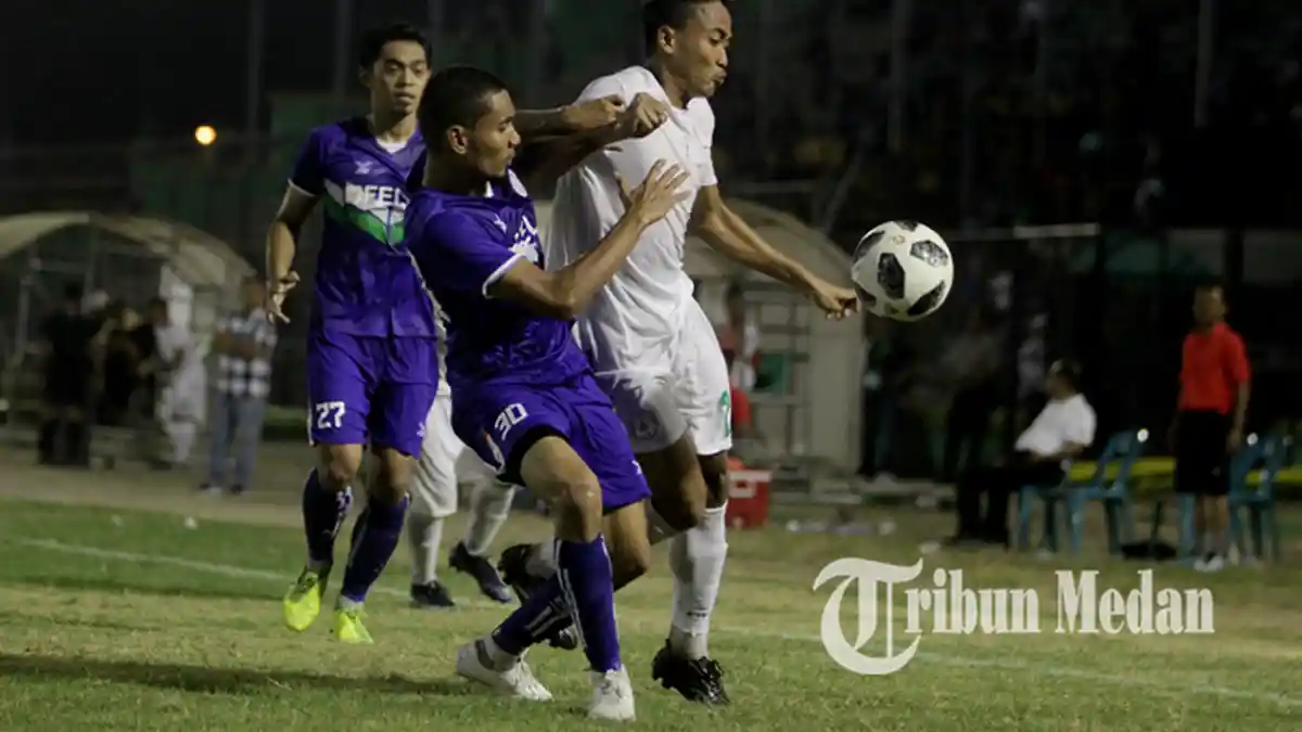 Berita Foto: PSMS Medan Bertemu Penang FA untuk Memperebutkan Tempat Ketiga di Edy Rahmayadi Cup - 16012020_psms_vs_felda_danil_siregar-3.jpg