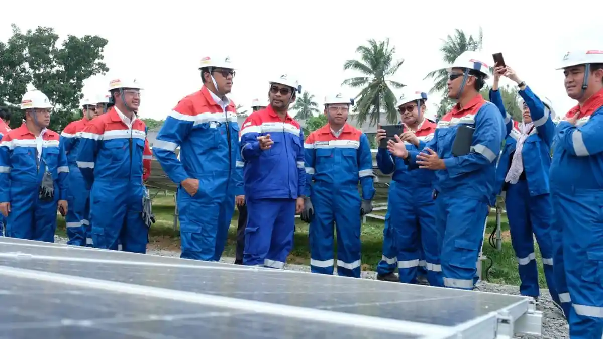 PLTS Kilang Plaju Diresmikan,Pertamina Tunjukkan Bukti Konkret Komitmen Transisi Energi