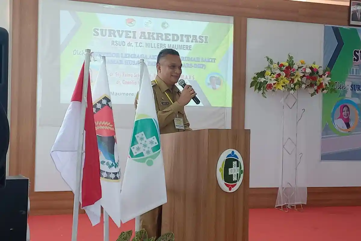 Survei Akreditasi RSUD Maumere, Bupati Sikka Sebut Kami Mau Bintang Lima