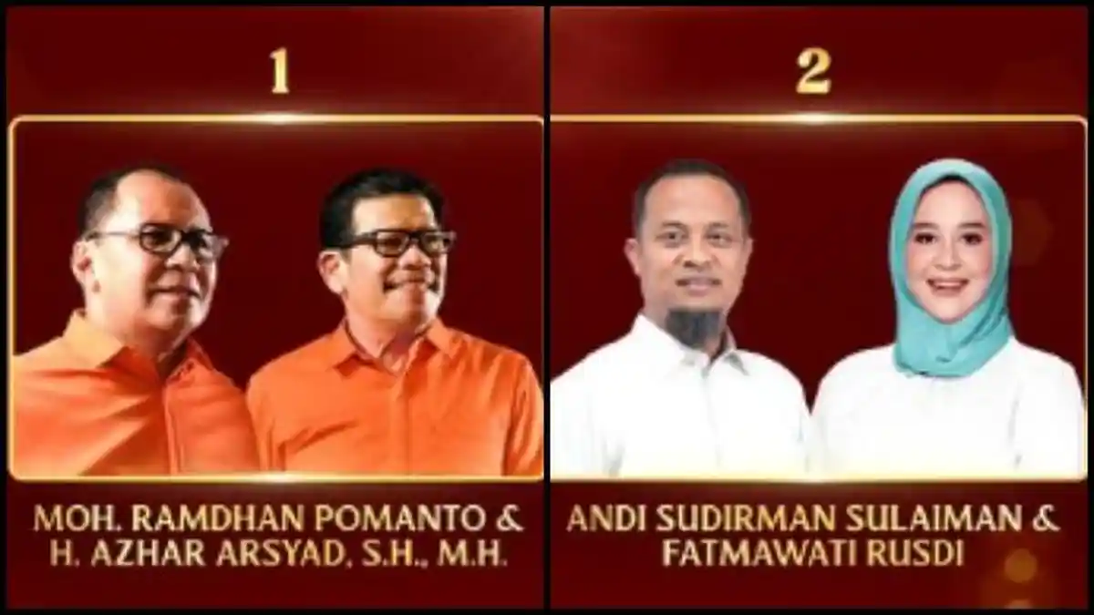 Hasil Survei Elektabilitas Pilkada Sulsel 2024 Dekat Pencoblosan, Danny vs Andi Sudirman Siapa Kuat?