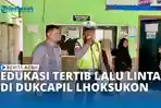 VIDEO - Satlantas Polres Aceh Utara Edukasi Tertib Berlalu Lintas di Kantor Dukcapil Lhoksukon
