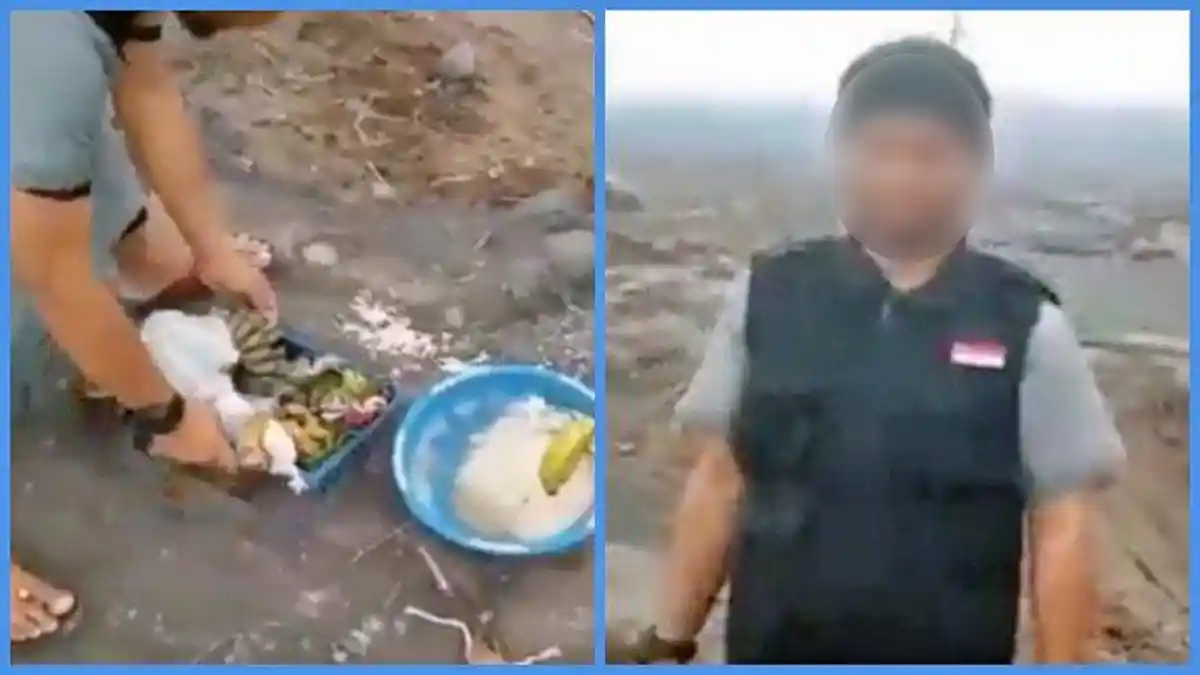 Sosok Pria Penendang Sesajen Semeru Ditangkap, 10 Tahun Tinggalkan Kampung Halaman
