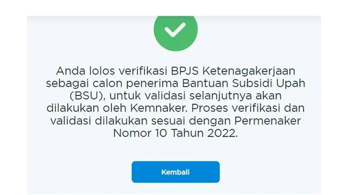 Cara Cek BSU 2023 dengan NIK di bsu.kemnaker.go.id dan Ciri KTP Penerima Bantuan BSU Rp 600 ribu