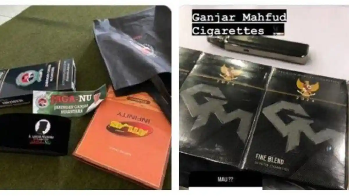 Viral Rokok dengan Merek GM hingga Sarung Dinarasikan dari Kubu Ganjar ...