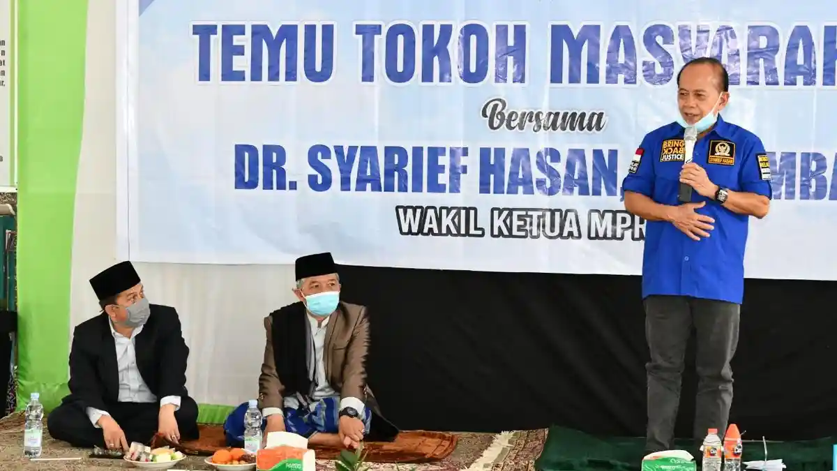 Syarief Hasan Ajak Masyarakat Taat Protokol Kesehatan