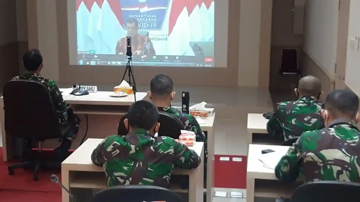 Jelang Libur Nataru, Kapok Sahli Pangdam IX/Udayana Terima Arahan Letjen TNI Doni Monardo