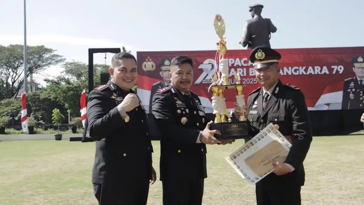 Samapta Polres Jepara Raih Juara Lomba Kesiapan Tim Raimas Paradigma Baru Tingkat Ekswil Pati