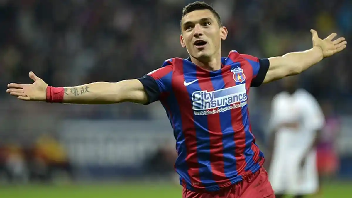 Dua Gol Claudiu Keseru Menangkan Rumania atas Denmark
