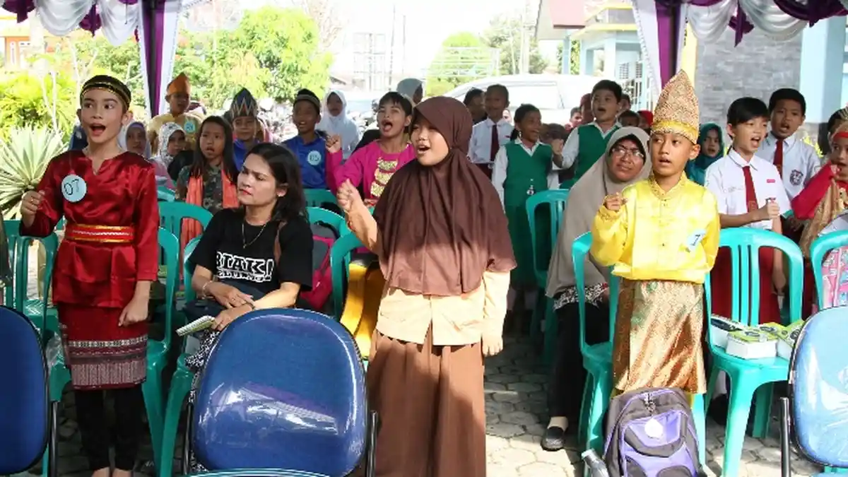36 Siswa SD di Belitung Ikuti Perlombaan Bercerita