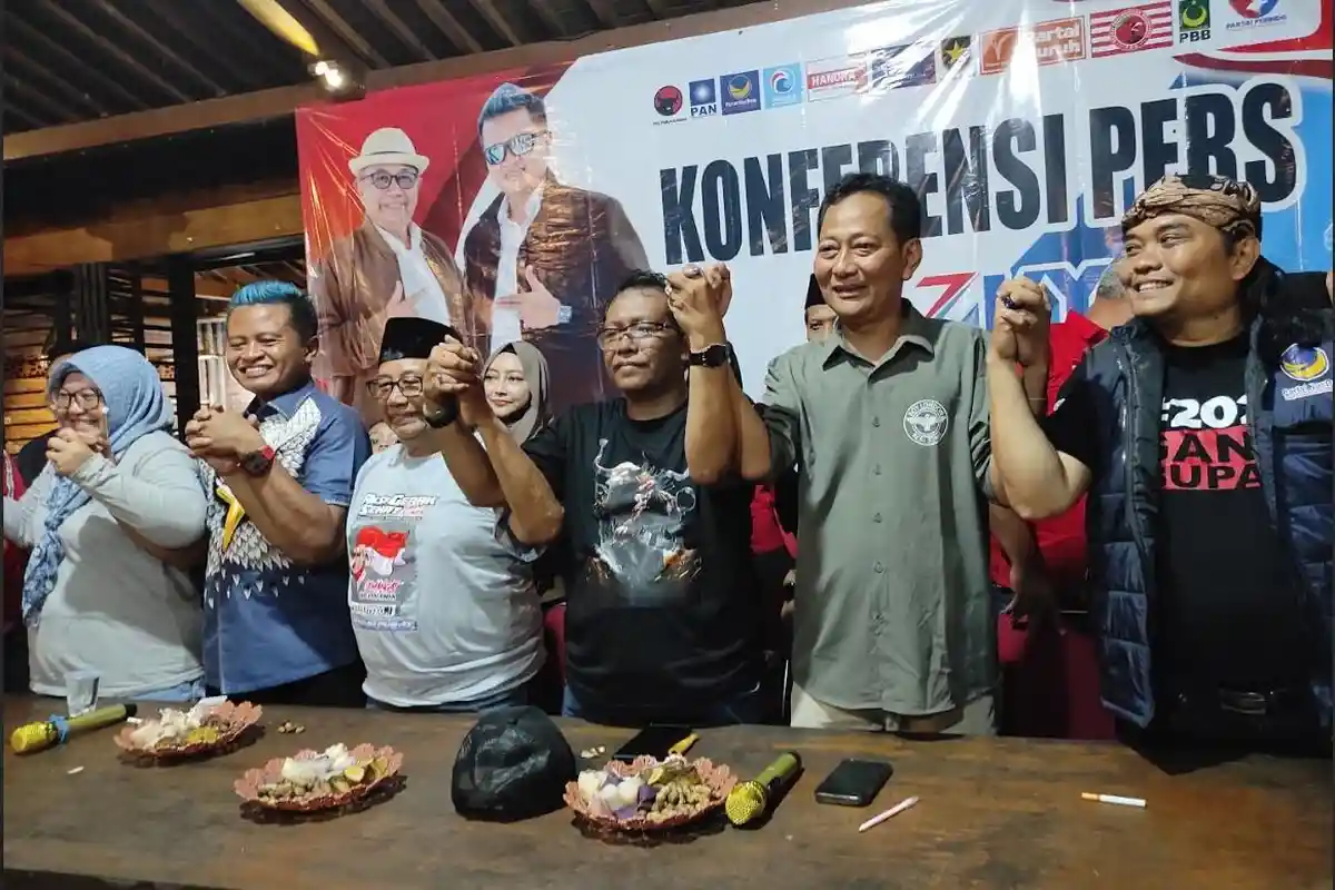 Hasil Hitungan Sementara di Internal, Rijanto-Beky Unggul Mutlak di Pilkada Blitar 2024 