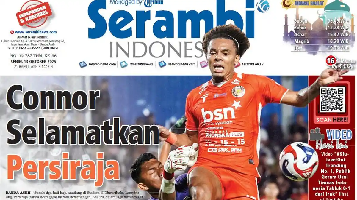 Penyerang Asal Skotlandia Connor Flynn Selamatkan Persiraja