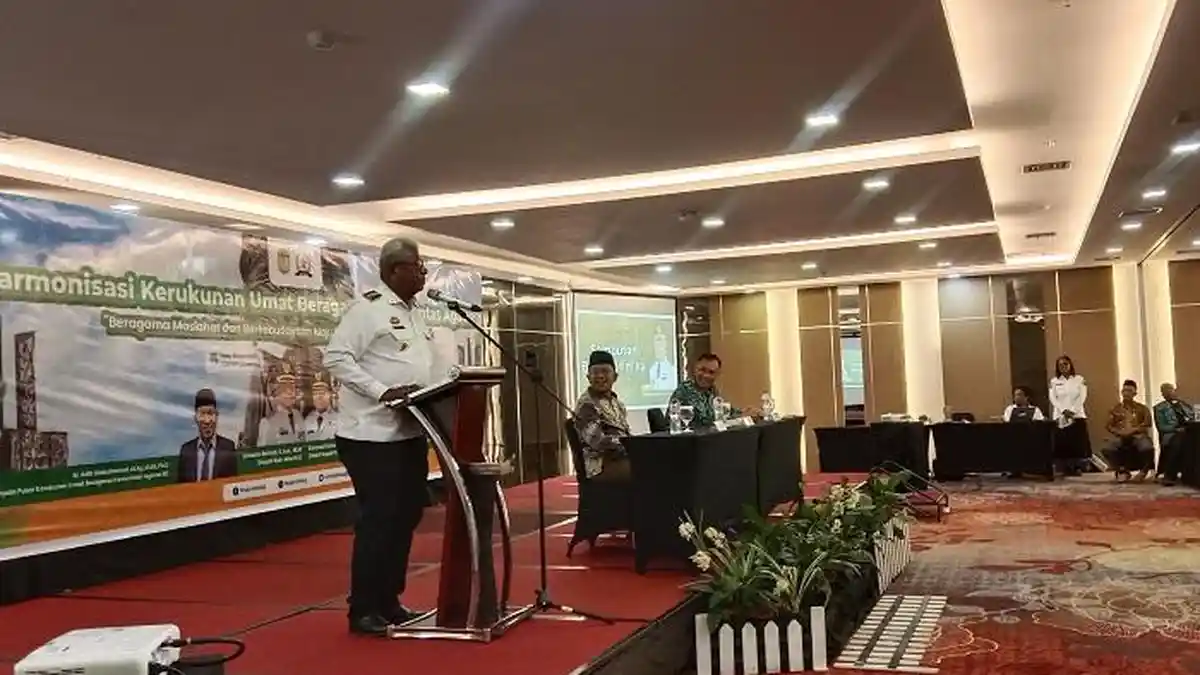 Bupati Rettob Puji FKUB Eratkan Kerukunan Lewat Doa Lintas Agama: Bentengi Mimika dari Perpecahan
