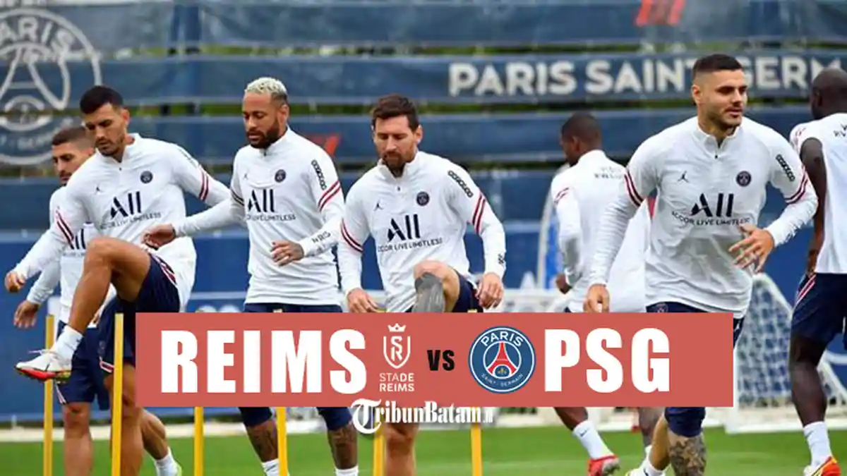 Jadwal Liga Prancis 2021-2022 Pekan 4, Reims vs PSG (Paris Saint-Germain), Lionel Messi Debut!