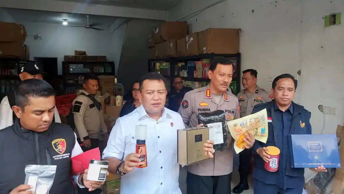 Uji BPOM Belum Keluar, Penyidikan Kasus Kosmetik Ilegal di Batam Mandek