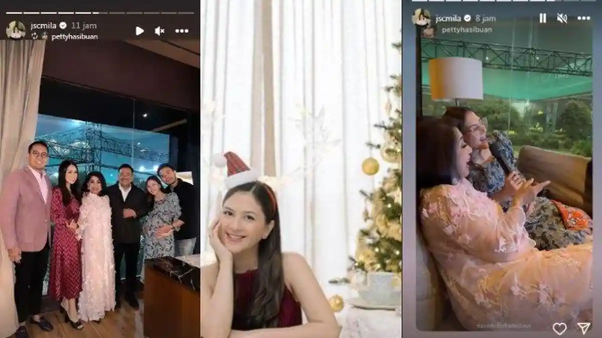 INTIP MOMEN Perayaan Natal Artis Bersama keluarga, Mulai dari Sarwendah hingga Jessica Mila