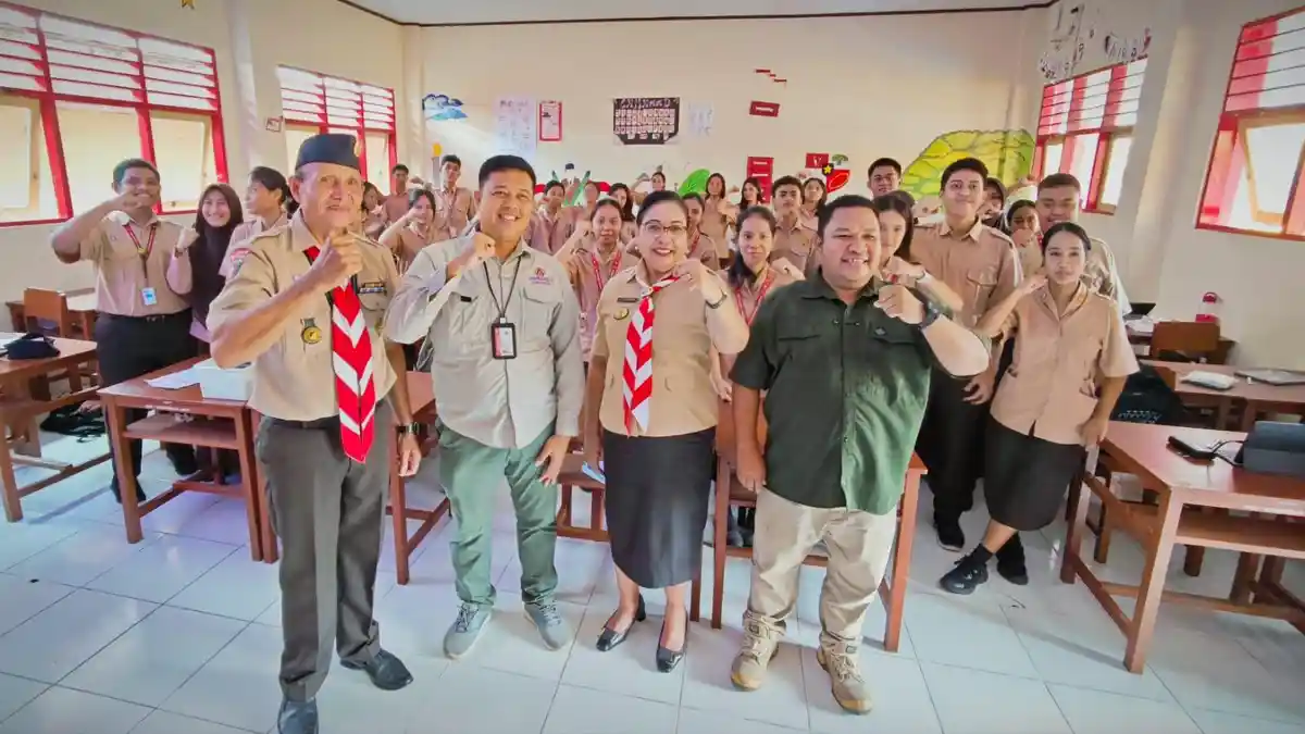 Kwartir Nasional Apresiasi Program BINAR SMANSA, Model Pembinaan Karakter Pramuka di Ambon