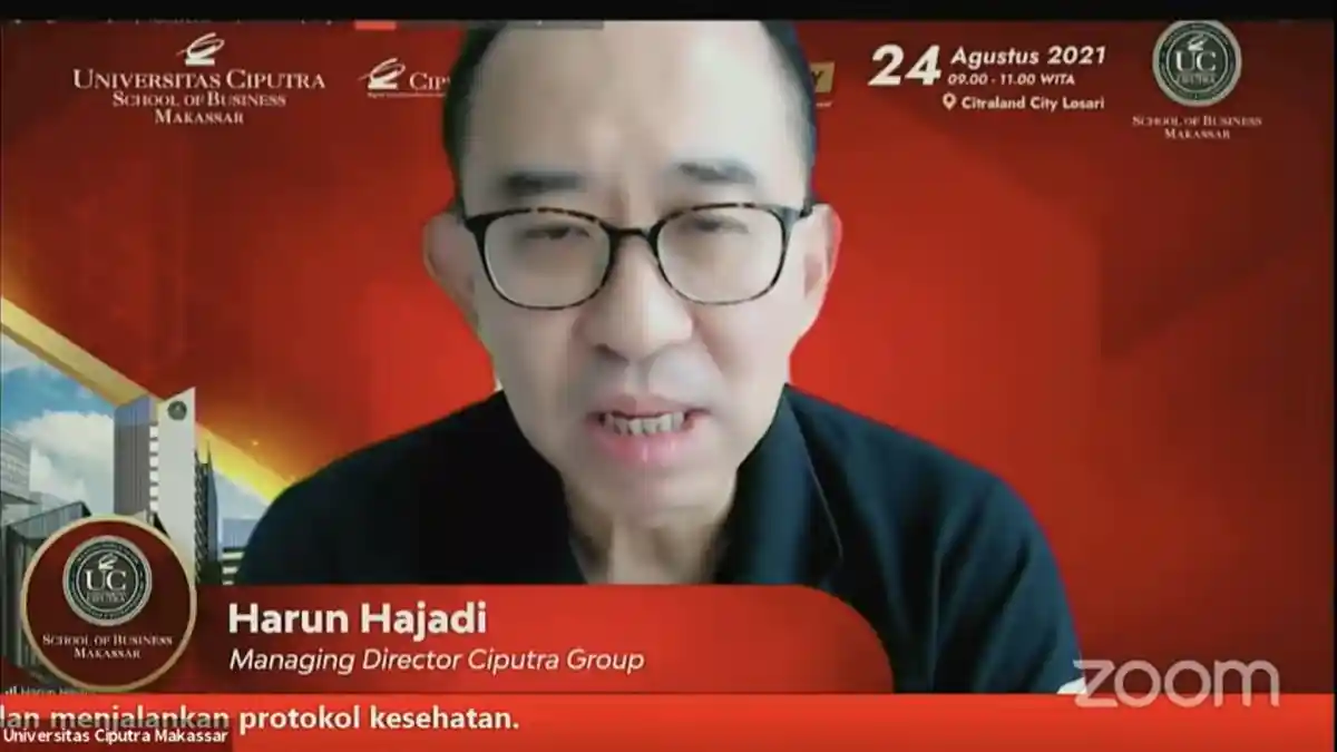 Harun Hajadi: Kami Sangat Bangga Bisa Bangun Universitas Ciputra di Makassar