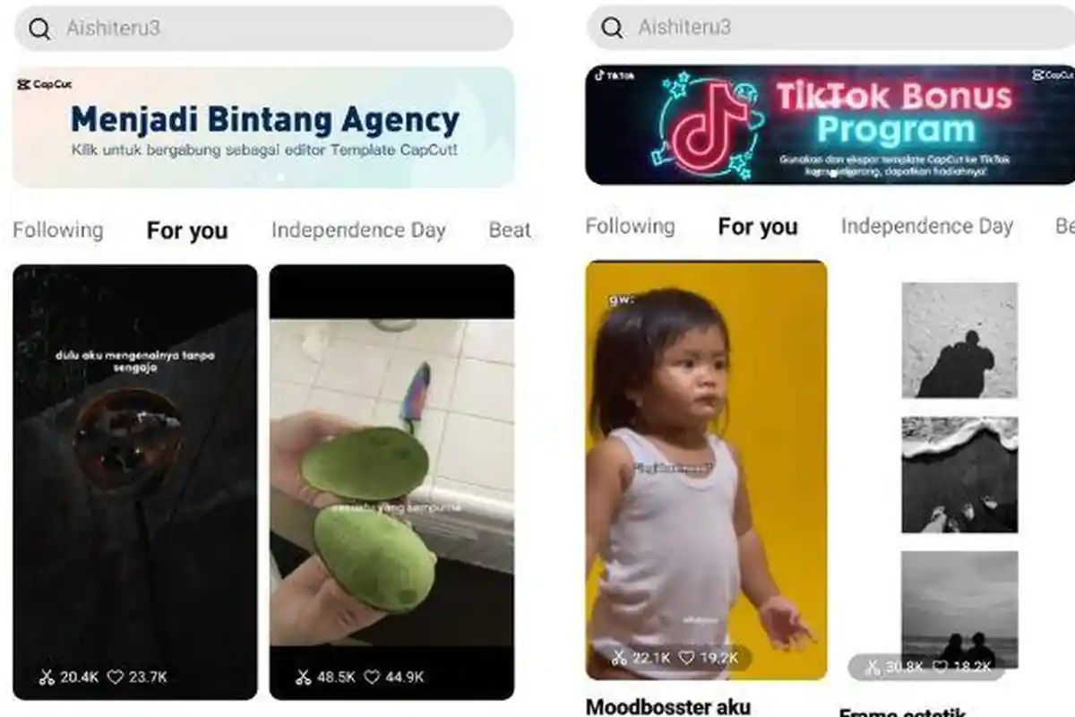 Cara Buat Template di Aplikasi Edit Video CapCut, Cek Keuntungan jadi Content Creator CapCut