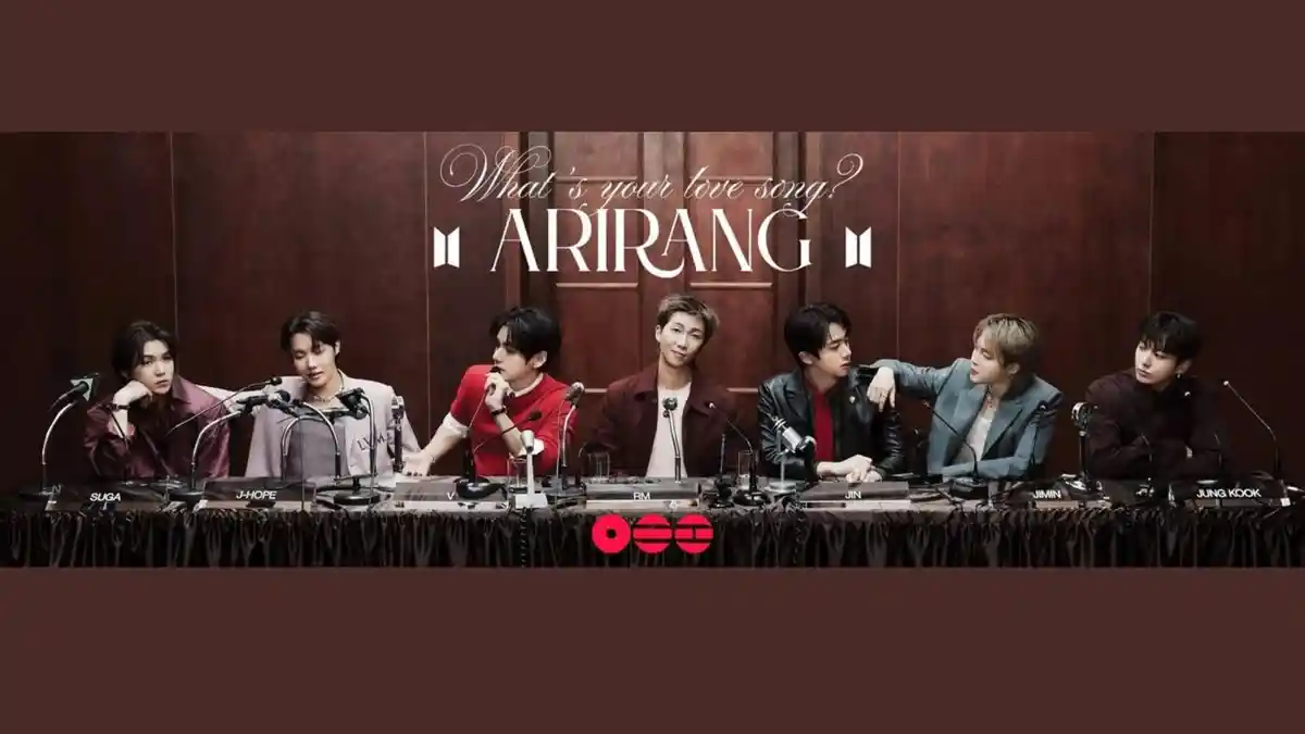 BTS Kembali Debut Posisi 1 Billboard Hot 100 Lewat Album ARIRANG