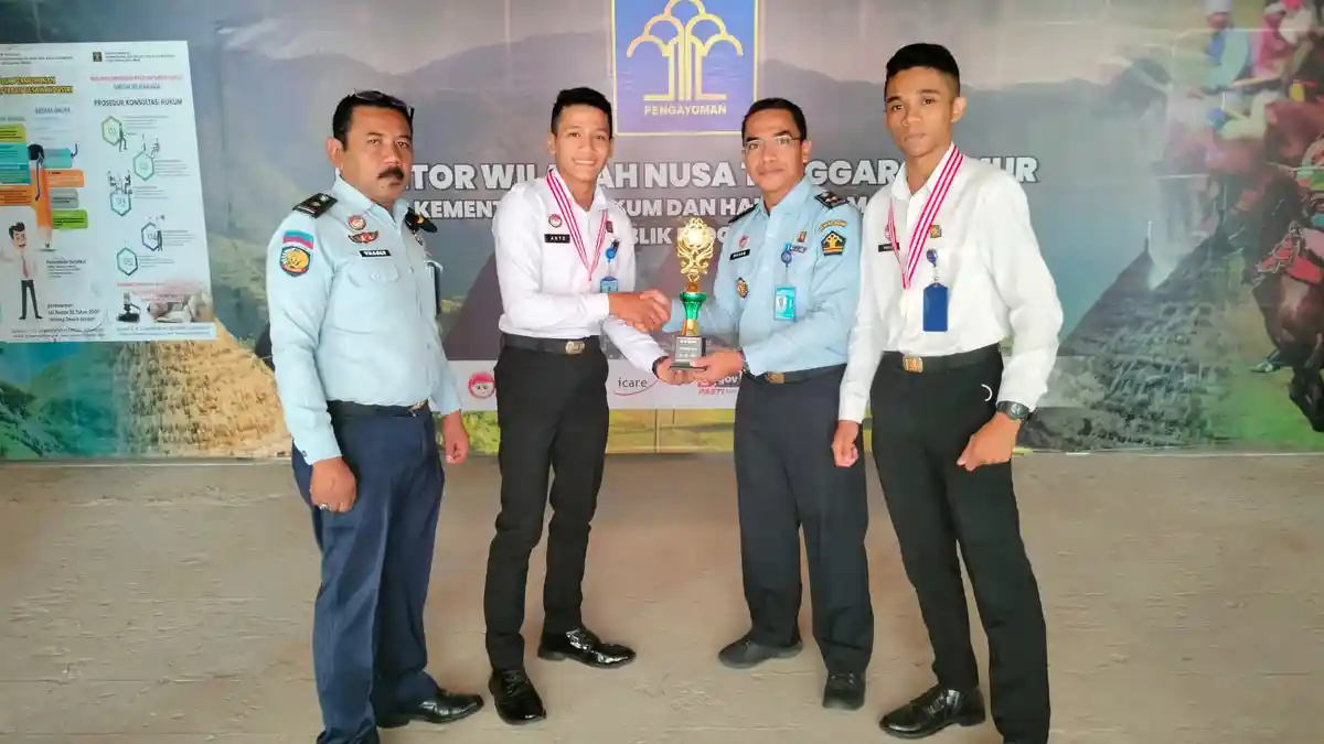 ASN Rutan Larantuka Raih Medali Emas di Ajang Tarung MMA