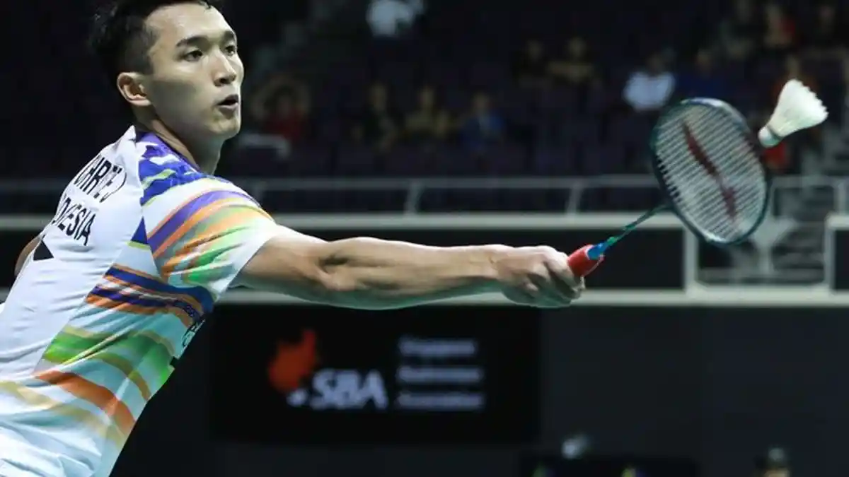 Jonatan Menang Dramatis Atas Wong, Shesar Gagal Tundukkan Chen Long