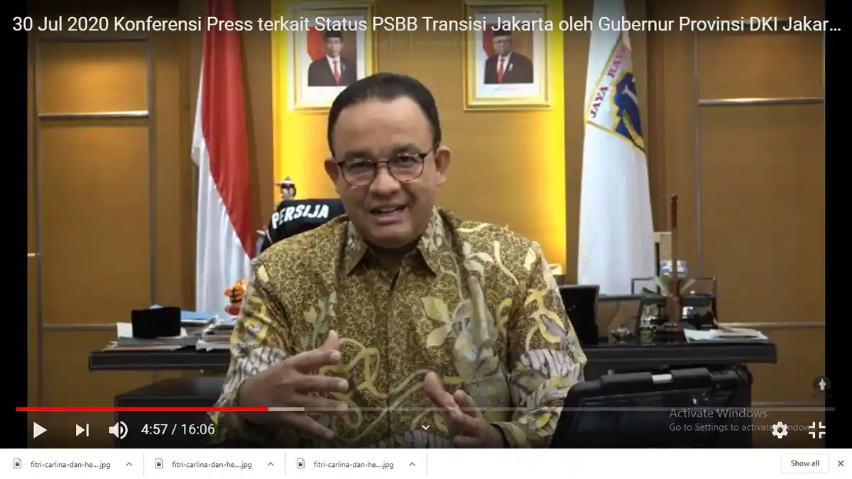 Anies Baswedan Sindir Karyawan Kantoran yang Tak Pakai Masker Saat Berbicang dan Berdiskusi