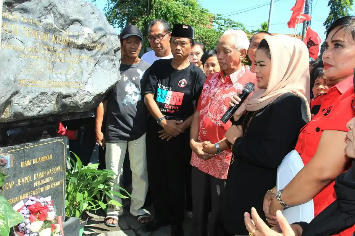 Puti Guntur Napak Tilas Posko PDI Pro Mega, Prasasti Perlawanan atas Orde Baru