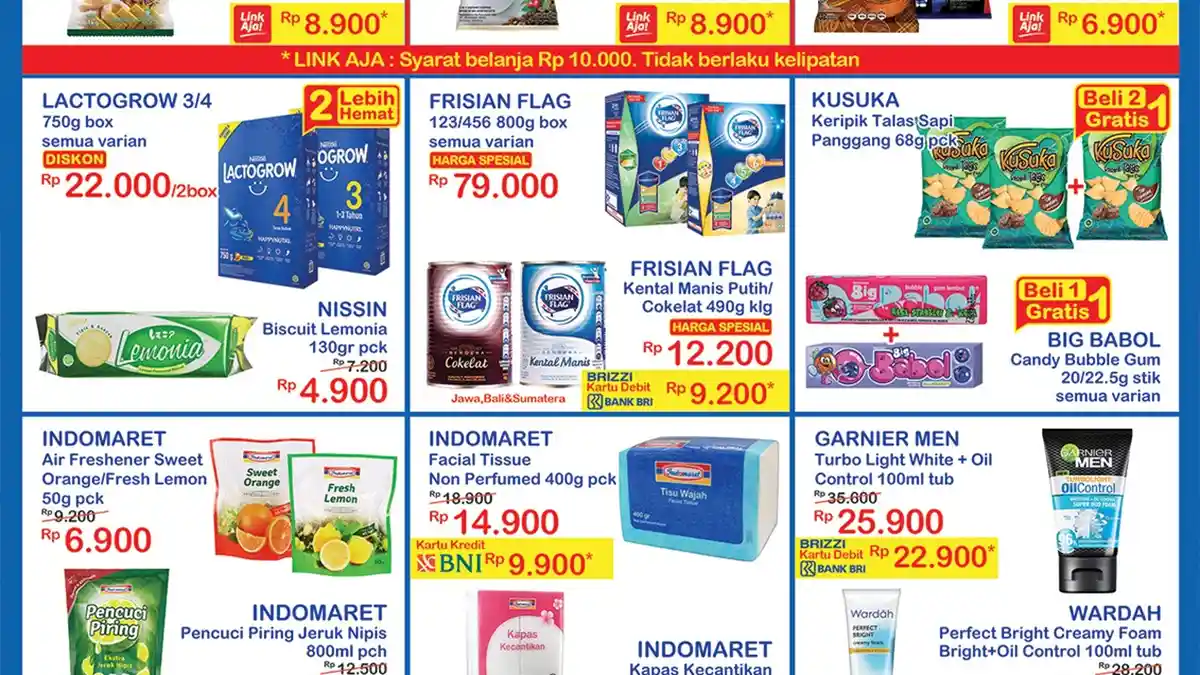Promo Indomaret 14 Maret 2021, Harga Hemat Minyak Goreng hingga Susu, Cek Katalog di Sini