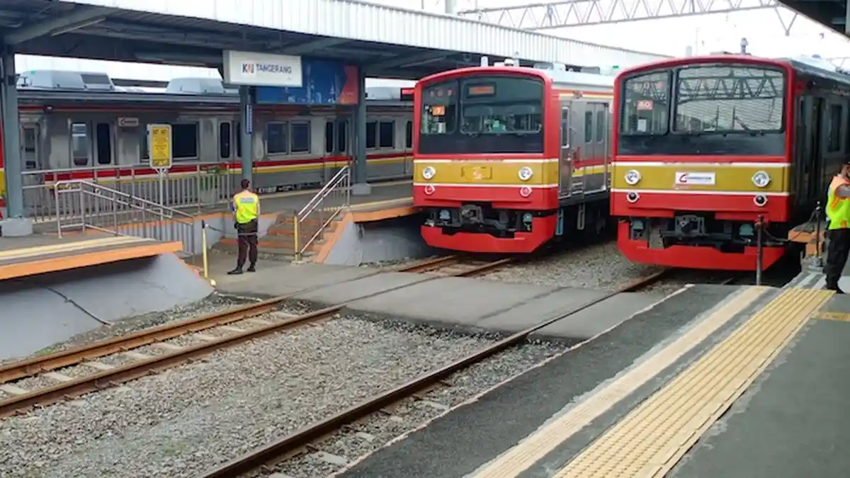 PPKM Darurat, Stasiun Tangerang Tiadakan Jadwal Keberangkatan Pukul 21.33 WIB