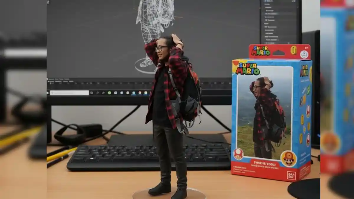Contoh Prompt dan Cara Membuat Foto Jadi Action Figure Miniatur 3D Viral di Threads, IG, Tiktok