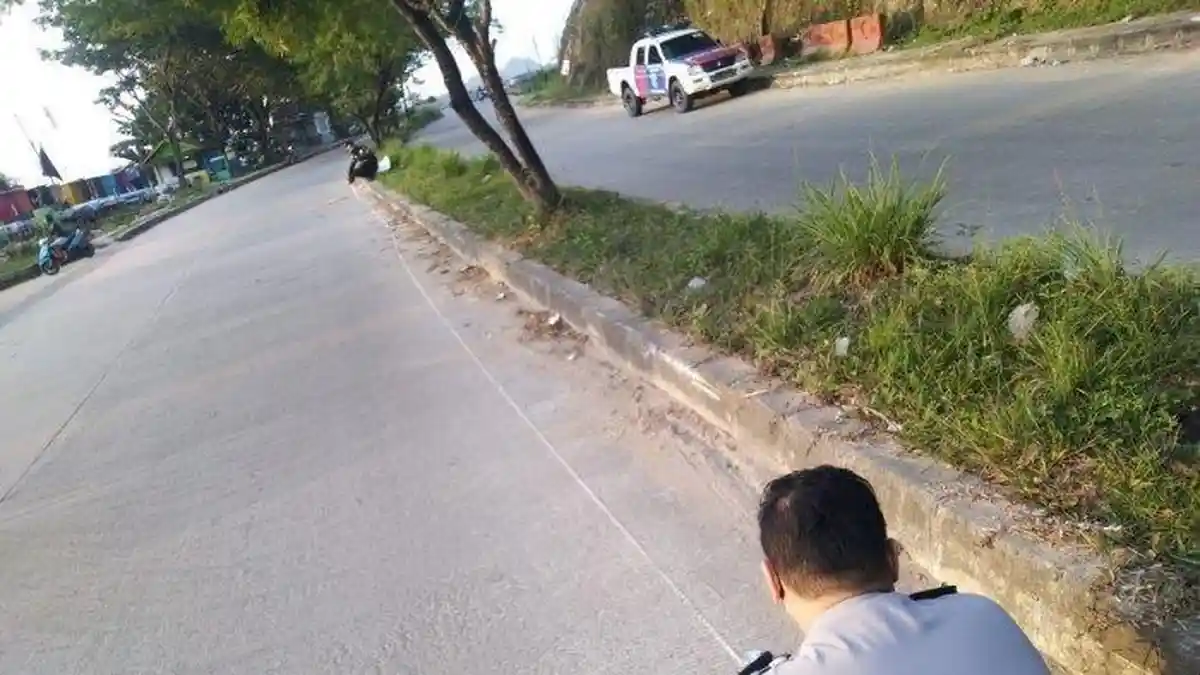 Kecelakaan Maut Dini Hari di Samarinda, Pengendara Motor Tabrak Median Jalan Tewas Saat Tiba di RS