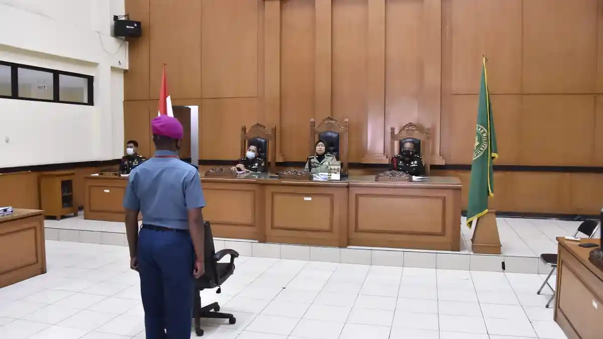 Oknum TNI Terdakwa Pembunuhan Babinsa Pekojan Dituntut 10 Tahun Penjara dan Dipecat