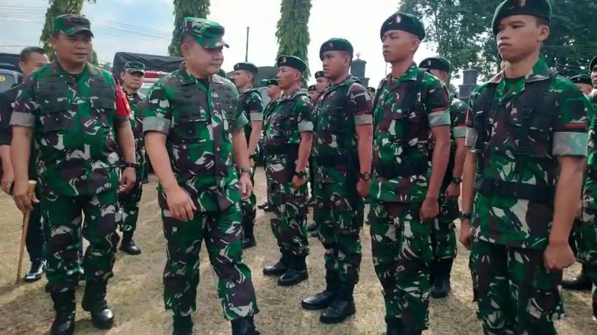 Jenderal Dudung Pimpin Apel Pasukan Satgas Karhutla Provinsi Jambi