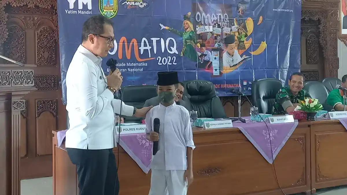 Asah Kemampuan Matematika dan Alquran, Omatiq Dapat Dukungan Penuh Bupati Hartopo
