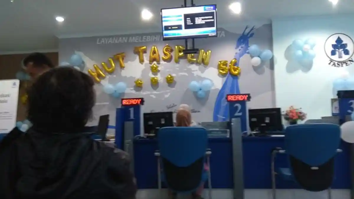 PT Taspen Pangkalpinang Bayar Rp 3,8 Miliar Rapel Kenaikan Pensiun