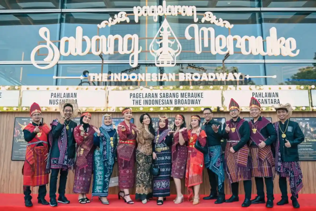 Sukses! Pertunjukan Pagelaran Sabang Merauke The Indonesian Broadway Pukau Ribuan Penonton