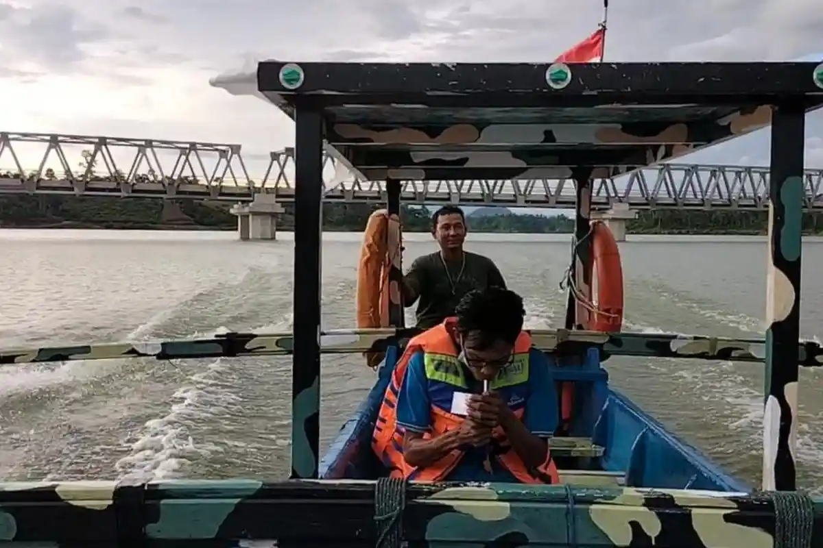 Asyiknya Berperahu di Bendungan Way Sekampung via Dermaga Teluk Kenyo Pringsewu