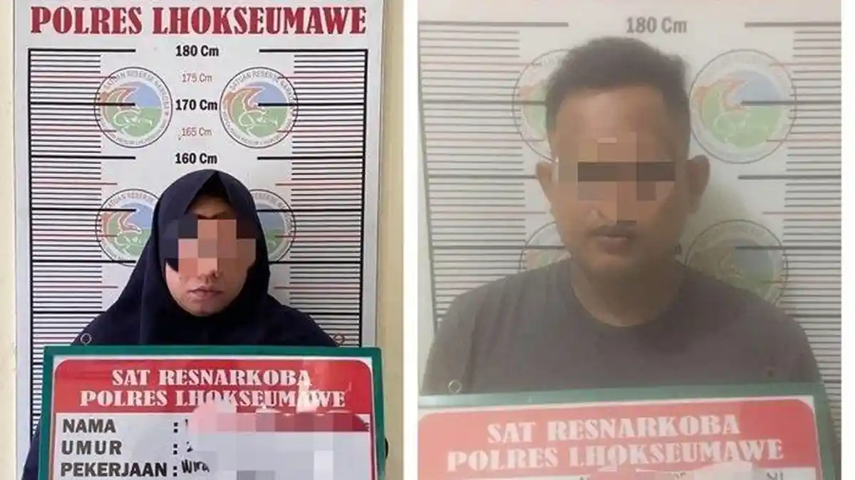 Miliki Sabu-Sabu, Pasangan Muda-mudi Dibekuk Polisi