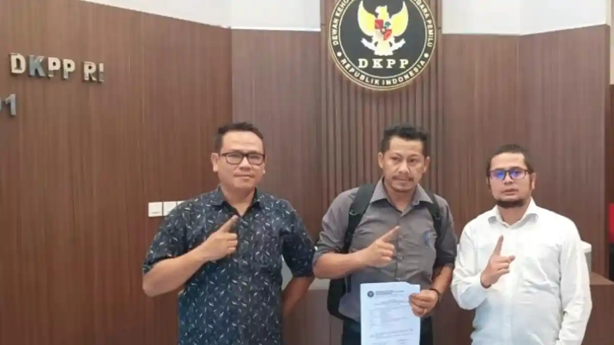 Ketua dan Anggota KPU Taput Dilaporkan ke DKPP soal Data Paslon Bupati