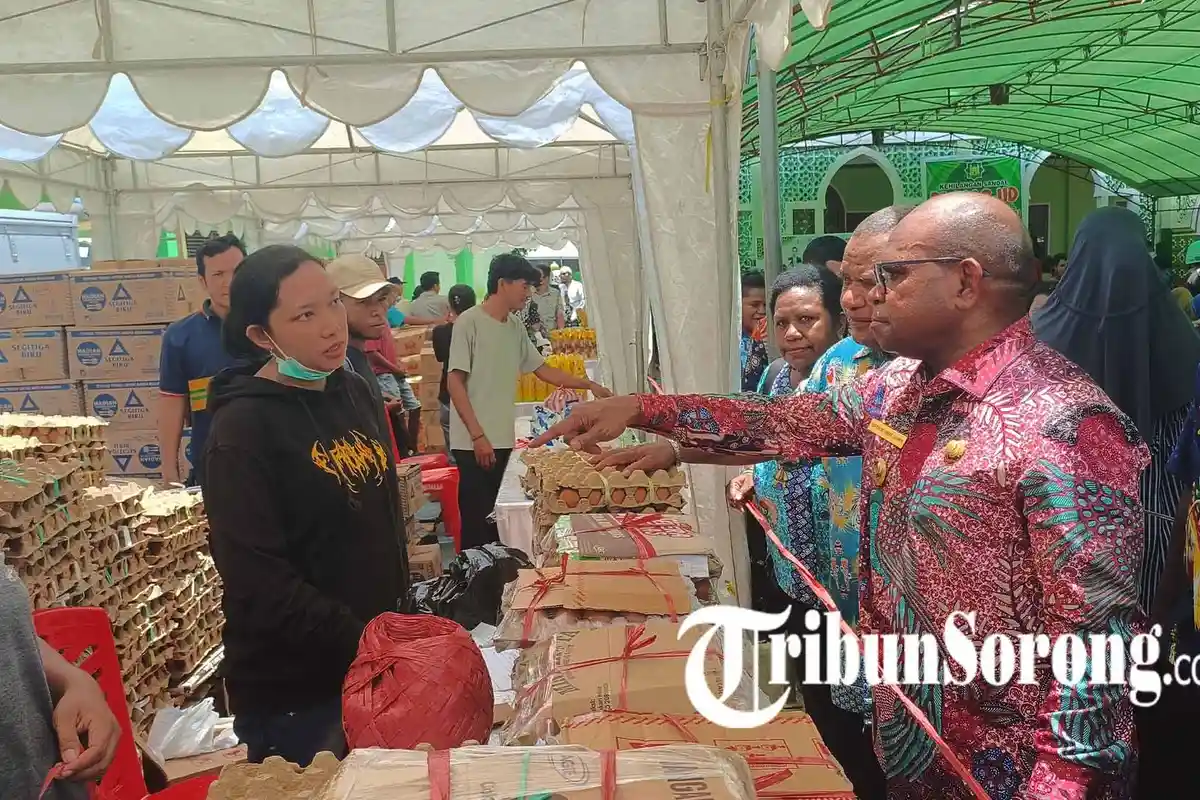 Gerakan Pangan Murah Pemkot Sorong, Bantu Warga Dapat Bahan Pangan dengan Harga Terjangkau