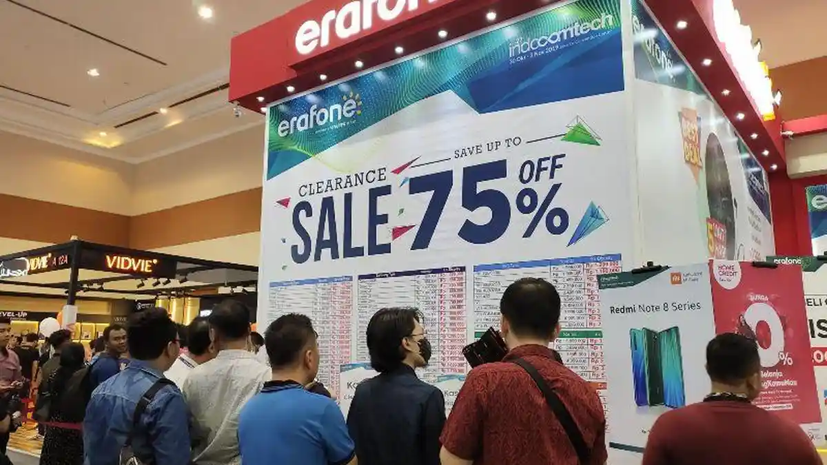 Di Indocomtech, Erafone Obral Oppo Find X Cuma Rp 5 Jutaan