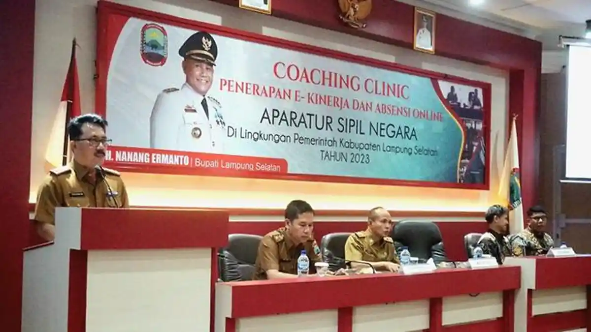 Pemkab Lampung Selatan Bakal Terapkan Aplikasi E-Kinerja dan Absensi Online PNS