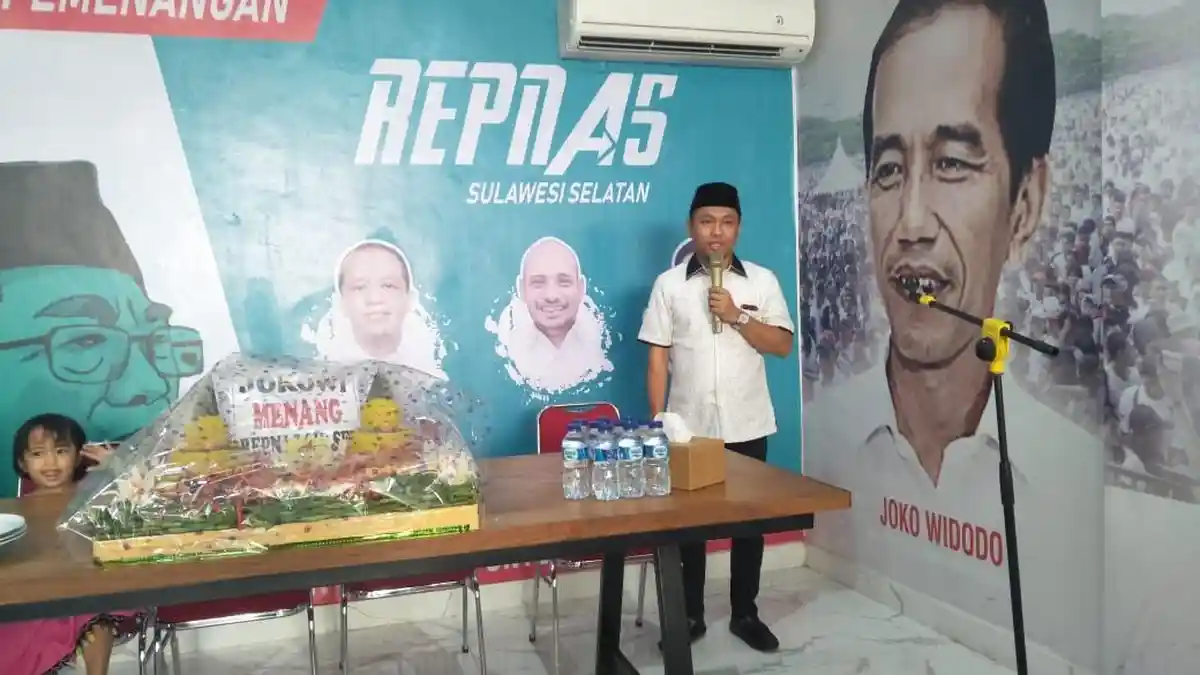Syukuran Jokowi-Amin Menang, Herman Heizer Ungkap Dua Alasan Kalah di Sulsel