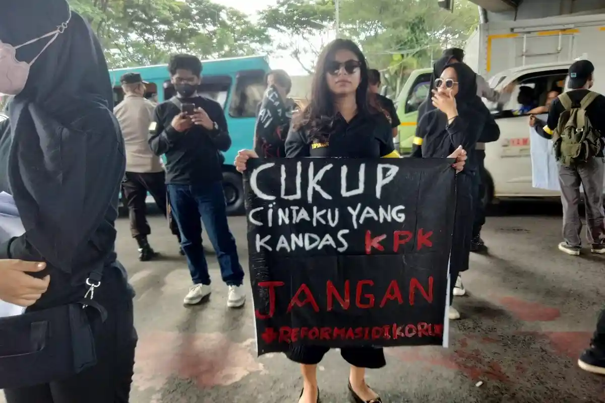 Unjuk Rasa Anti Korupsi di Makassar, Ini 7 Tuntutan Garda Tipikor